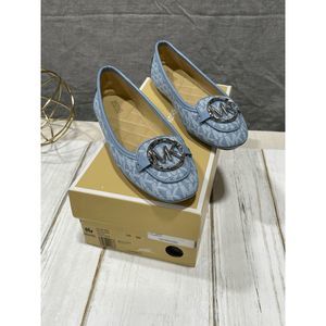 MICHAEL Michael Kors Women's Lillie Moccasin - Chambray 5M